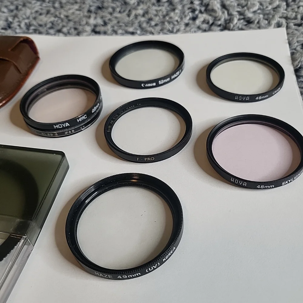 Camera Lens Filter Bundle Photography Lenses Filters Accessories